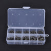 LIXADA 600pcs Fish Jig Hooks with Hole Fishing Tackle