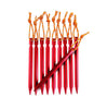 10pcs/pack Tent Nail Aluminium Alloy Stake 18cm